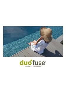Gamme de lames de terrasse Duofuse