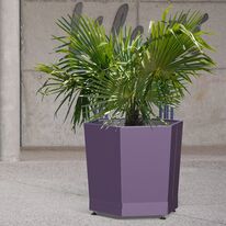 Bac à fleurs | Campus en acier galvanisé thermolaqué