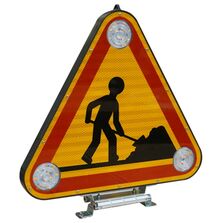 Triflash à relevage manuel pour chantier mobile  | TRAFIC 