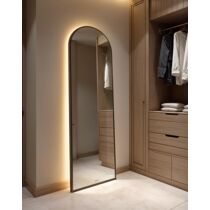Miroir LED configurable fabriqué sur mesure | ARCADE 