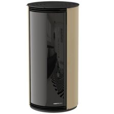 Poêle à granulés canalisé avec technologie Air | GLOBE GLASS 