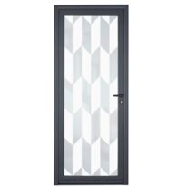Porte d'entrée Adenora Aluminium Vitrage Siriti | LAPEYRE SERVICES