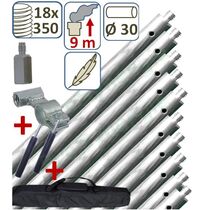 Kit de ramonage aluminium | Progalva Energies Alu’ Cheminée de Campagne