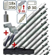 Kit de ramonage aluminium | Progalva Energies Alu’ Cheminée de Campagne