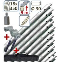 Kit de ramonage aluminium | Progalva Energies Alu’ Cheminée de Campagne