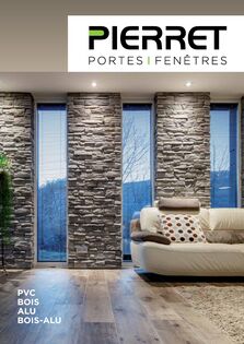 Catalogue Portes & Fenêtres sur mesure Pierret