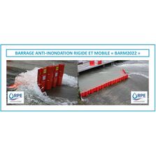 BARRAGE ANTI-INONDATION RIGIDE ET MOBILE BARM2022