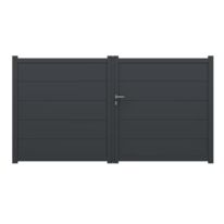 Portail battant aluminium FERRARE | LAPEYRE SERVICES