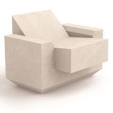 Fauteuil en pierre naturelle ? DETENTE - réf. DE_FA