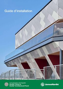Panneaux de bardage fibres-ciment | Hardie® Panel grand format
