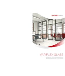 Système de cloisons mobiles | Variflex Glass