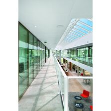 Dalle de plafond en plâtre acoustique perforée et démontable | Visona Unity 3