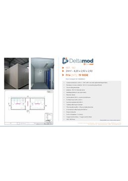 Bungalow sanitaire d'occasion 182 – 24 m² | Cougnaud