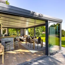 Véranda aluminium à haute isolation thermique | WALLIS - Série 414