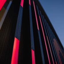 DucoSun Cubic Design | Lames brise-soleil à LED intégrées