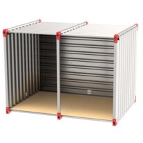 Abri de stockage démontable 3 m | KOVOBEL FRANCE