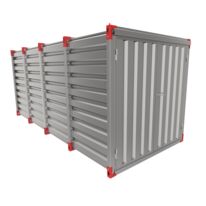 Container de stockage démontable de chantier de 5 m | KOVOBEL FRANCE 