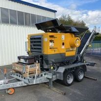 Concasseur de mâchoire mobile compact | RUBBLE CRUSHER