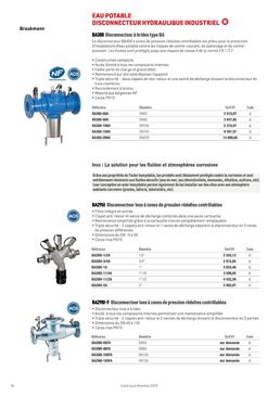 Disconnecteur inox à zones de pression réduites contrôlables | BA295I