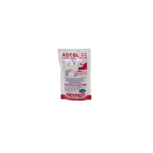 Adjuvant liquide accélérateur de prise et antigel norme CE EN 934-2 | EVERFAST ACCEL 35
