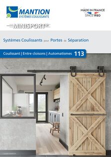 Catalogue Systèmes Coulissants pour Portes de Séparation