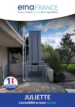 Élévateur PMR | JULIETTE en aluminium sur-mesure