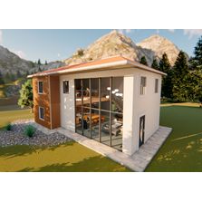 MAISON MILLENNIALS T4 – 102 m², 1 SUITE PARENTALE AU RDC ET 2 CHAMBRES AU NIVEAU DE LA MEZZANINE