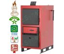 Chaudière bois domestique à gazéification 20, 30, 40 ou 50 kW, classe 5 - haut rendement, contrôleur de puissance, extracteur de gaz de combustion, bûches 50 cm max