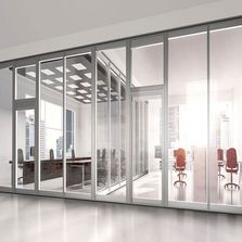 Système de cloisons mobiles acoustiques | Variflex 100 Glass