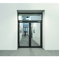 Porte intérieure à profilés modulaires en aluminium sans rupture thermique | Wicstyle 65 N NG