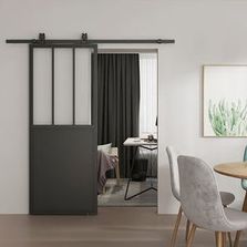 Porte coulissante atelier H.2040 | Bario - AC9100