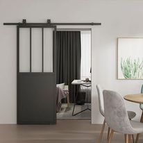 Porte coulissante atelier H.2040 | Bario - AC9100