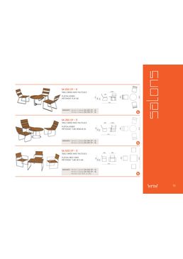 Table basse et lounge pour les professionnels de CHR- SA 250 - CP - 3 | Ligne : SALONS 
