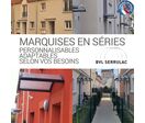 Marquises en série pour constructions neuves et réhabilitations | BVL SERRULAC