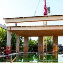 Eléments de toiture en lamibois très grande portée | Caisson Kerto LVL