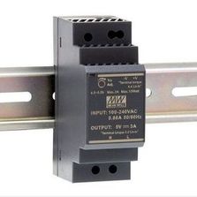 Alimentations AC/DC Rail DIN plage d'entrée 85-264VAC et sortie 12VDC à 1,25A  | MEAN WELL HDR-30-12