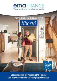 Catalogue de nos solutions d'ascenseurs ETNA France - toutes gammes confondues 