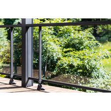 Garde-corps aluminium vitré, barreaudé, tôlé | MACASSAR - Série 311
