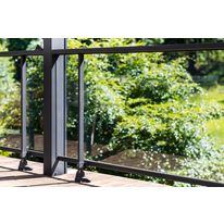 Garde-corps aluminium vitré, barreaudé, tôlé | MACASSAR - Série 311