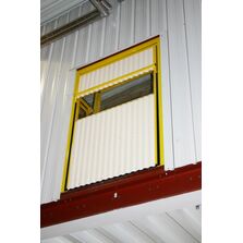 Barrière de sécurité / écluse à palettes