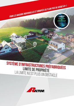 Système d'infrastructures préfabriquées pour tout type de terrain | SIP-RECTOR