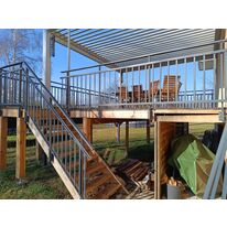 Garde-corps barreaux verticaux | GARBAR