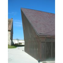 Système de grille étirée en cuivre pour façades | TECU Classic Flatmesh