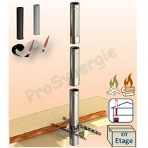 Kit Etage conduit cheminée intérieur Duoten 