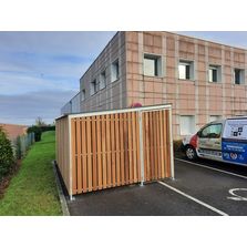 Abri-vélos fermé sécurisé | ABR5-TEL-K 