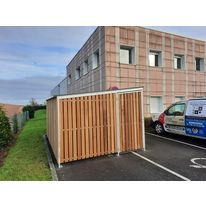 Abri-vélos fermé sécurisé | ABR5-TEL-K 