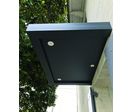 Marquise en aluminium pour protection en façade | Alysée
