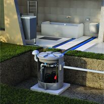 Stations de relevage à enterrer EP et EU pour petit collectif et maison individuelle | Sanifos 390