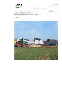 Murs de soutènement agriculture | Agri 