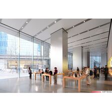 Le plafond incombustible en textile de verre A2-s1, d0 | Barrisol GTs